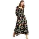 Thumbnail principal de Roxy Maxivestido Black Sands para mujer 👗