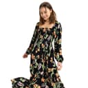 Thumbnail 4 de Roxy Maxivestido Black Sands para mujer 👗