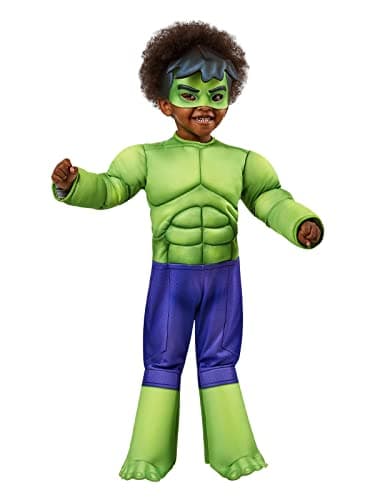 Imagen de Rubies Disfraz Hulk Preschool para niños y niñas 🎭 en OfertitasTOP