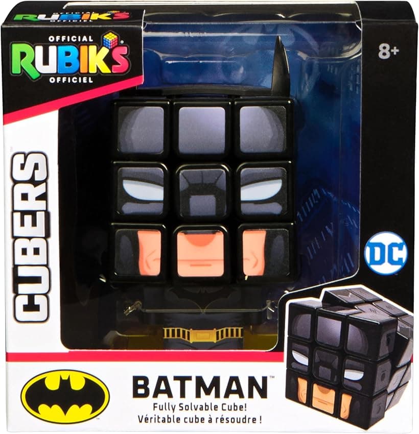 Imagen de RUBIK'S Batman CUBERS 3x3, cubo Rubik para adulto y niño 📷 en OfertitasTOP