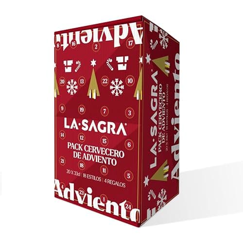Imagen de LA SAGRA CALENDARIO DE ADVIENTO 20×33 cl 🎁 en OfertitasTOP