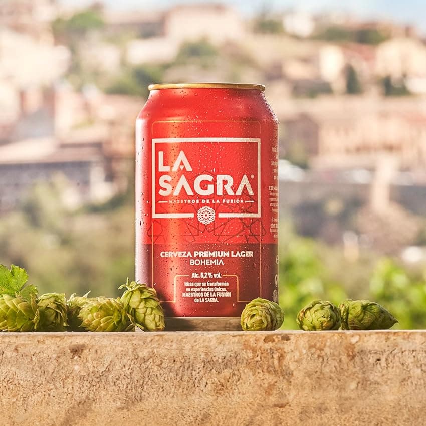 Imagen de La Sagra - Cerveza Pilsner Lager - Caja 24 latas 🍺 en OfertitasTOP