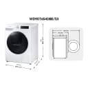 Thumbnail 1 de Samsung WD90T654DBE/S3 Lavadora secadora 9 kg/6 kg blanca 🧺