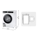 Thumbnail 1 de Samsung WW10FG6U34LKU3 Lavadora 10 kg, 1.300 rpm AI EcoBubble™ 😊