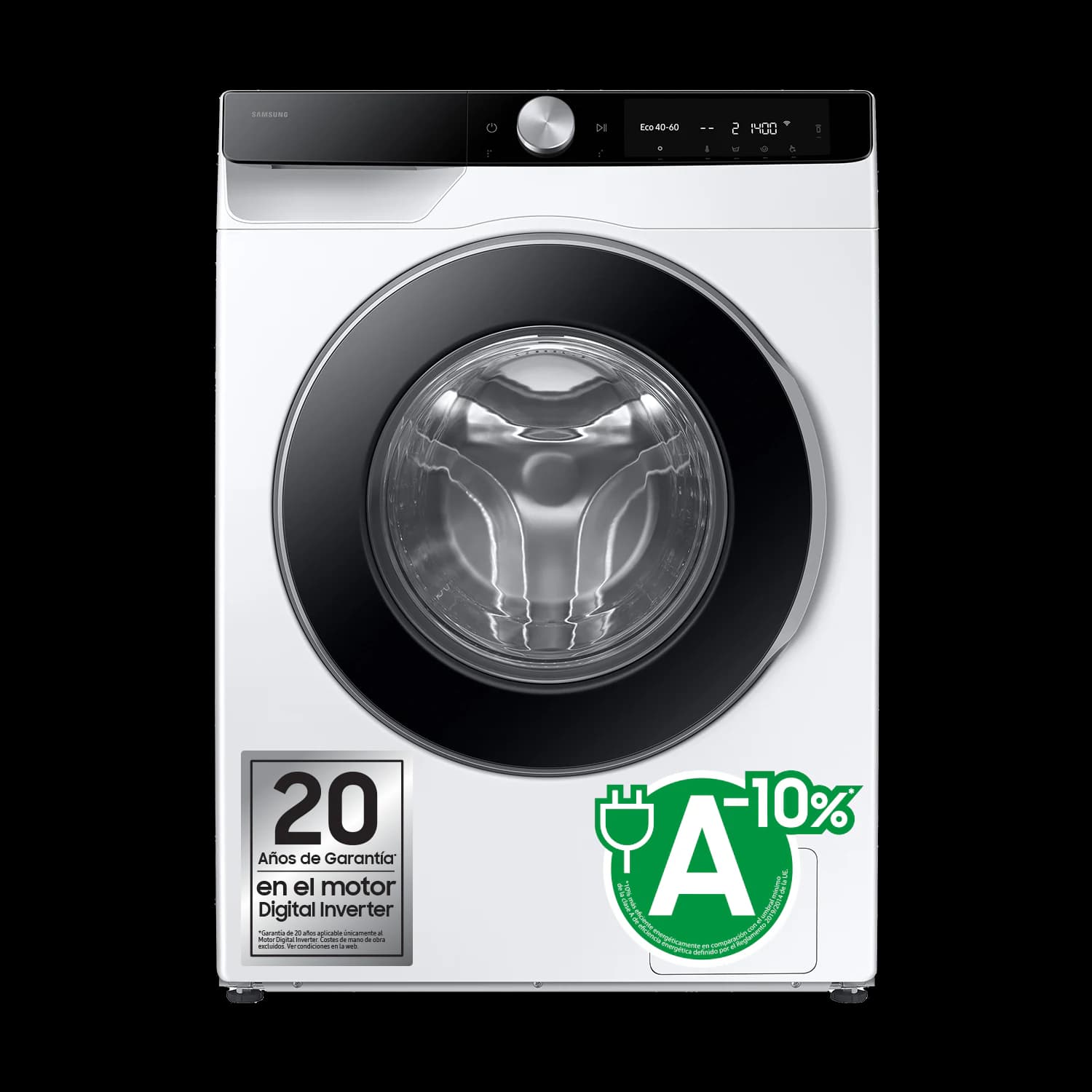 Imagen de Samsung WW90 Lavadora 9Kg autodosificación Clase A en OfertitasTOP