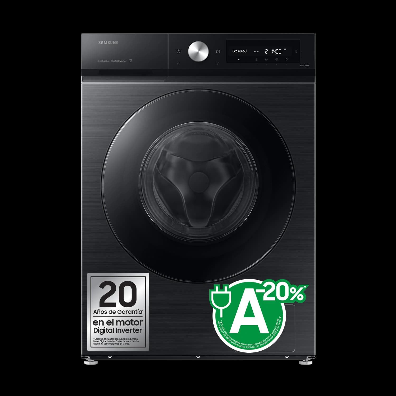 Imagen de Samsung WW90 Lavadora autodosificación 9 Kg Clase A 😊 en OfertitasTOP