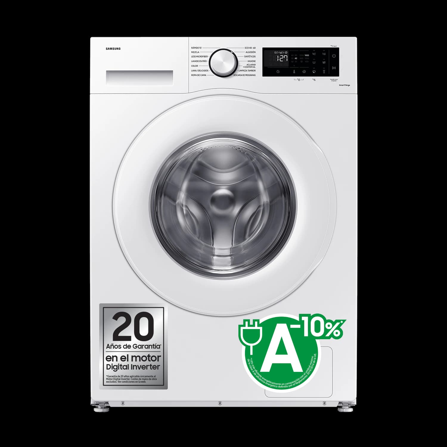 Imagen de Samsung WW90CGC04DTEEC Lavadora 9 Kg Ecobubble™ Clase A 😌 en OfertitasTOP