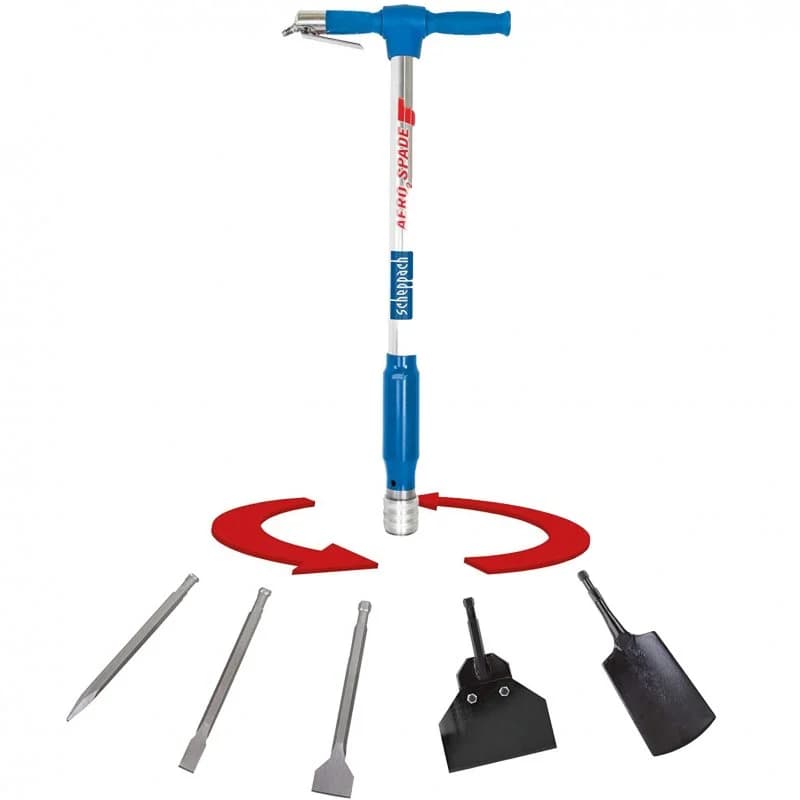 Imagen de Scheppach Aero2 Spade multiherramienta neumática 5 en 1 6,3 bar 🛠️ en OfertitasTOP