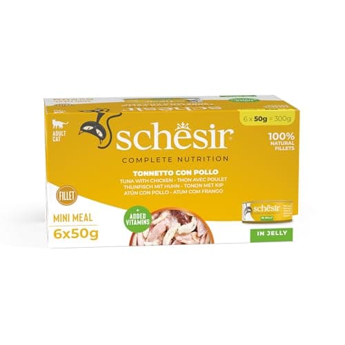 Imagen de Schesir Double Taste Comida húmeda para gatos 2,4 kg 🐱 en OfertitasTOP