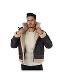 Thumbnail 4 de Schott NYC Lc1259 Chaqueta hombre Marrón S 🧥