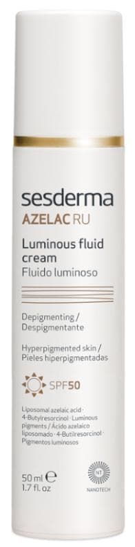 Imagen de Sesderma Azelac RU Fluido Luminoso SPF50 50 ml 🧴 en OfertitasTOP