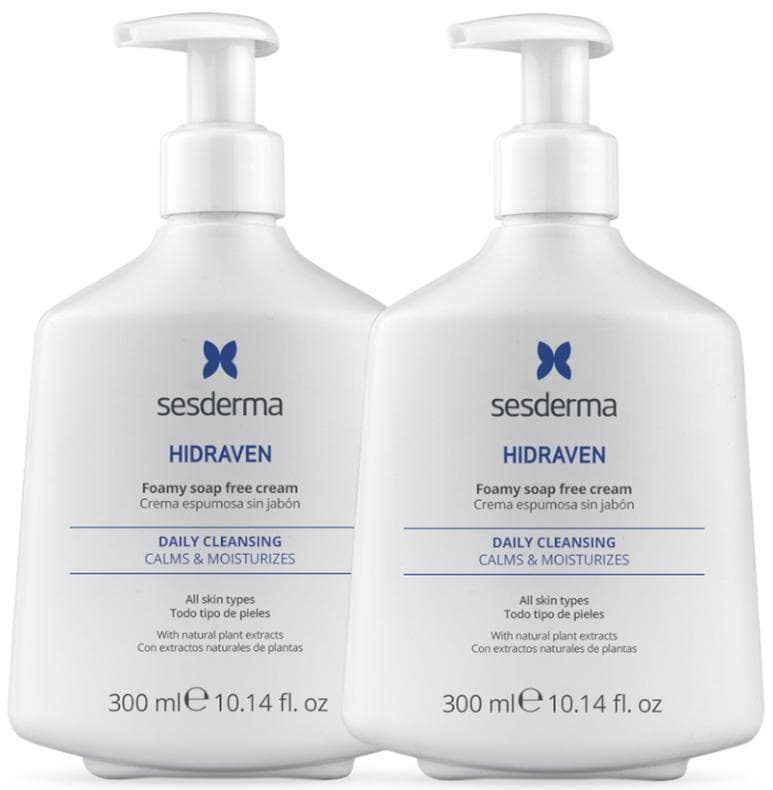 Imagen de Sesderma Hidraven Crema Espumosa sin jabón 2x300 ml en OfertitasTOP
