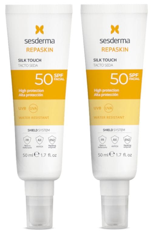 Imagen de Sesderma Repaskin Tacto Seda SPF50 - Protección Solar Suave 🌞 en OfertitasTOP
