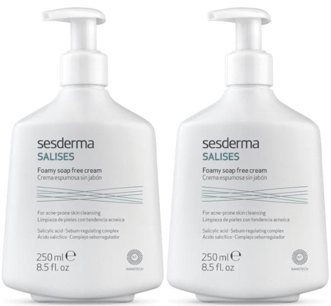 Imagen de Sesderma Salises Crema Espumosa Sin Jabón 2x250 ml 🧼 en OfertitasTOP