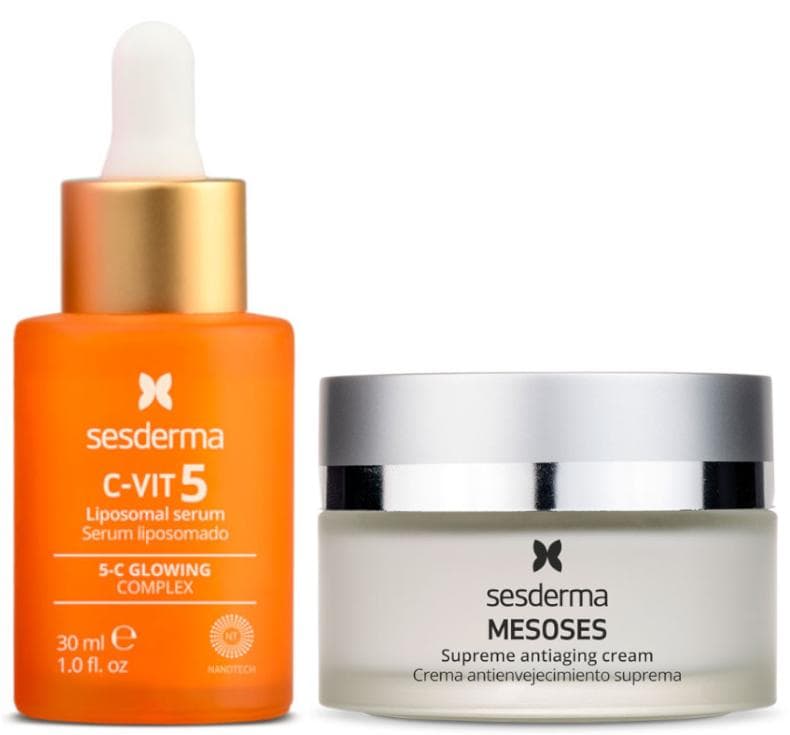 Imagen de Sesderma C-Vit Sérum y Crema Mesoses - Brillo Radiante ✨ en OfertitasTOP
