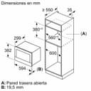 Thumbnail 6 de Siemens BF722L1B1 Microondas Integrable 21L 🍽️