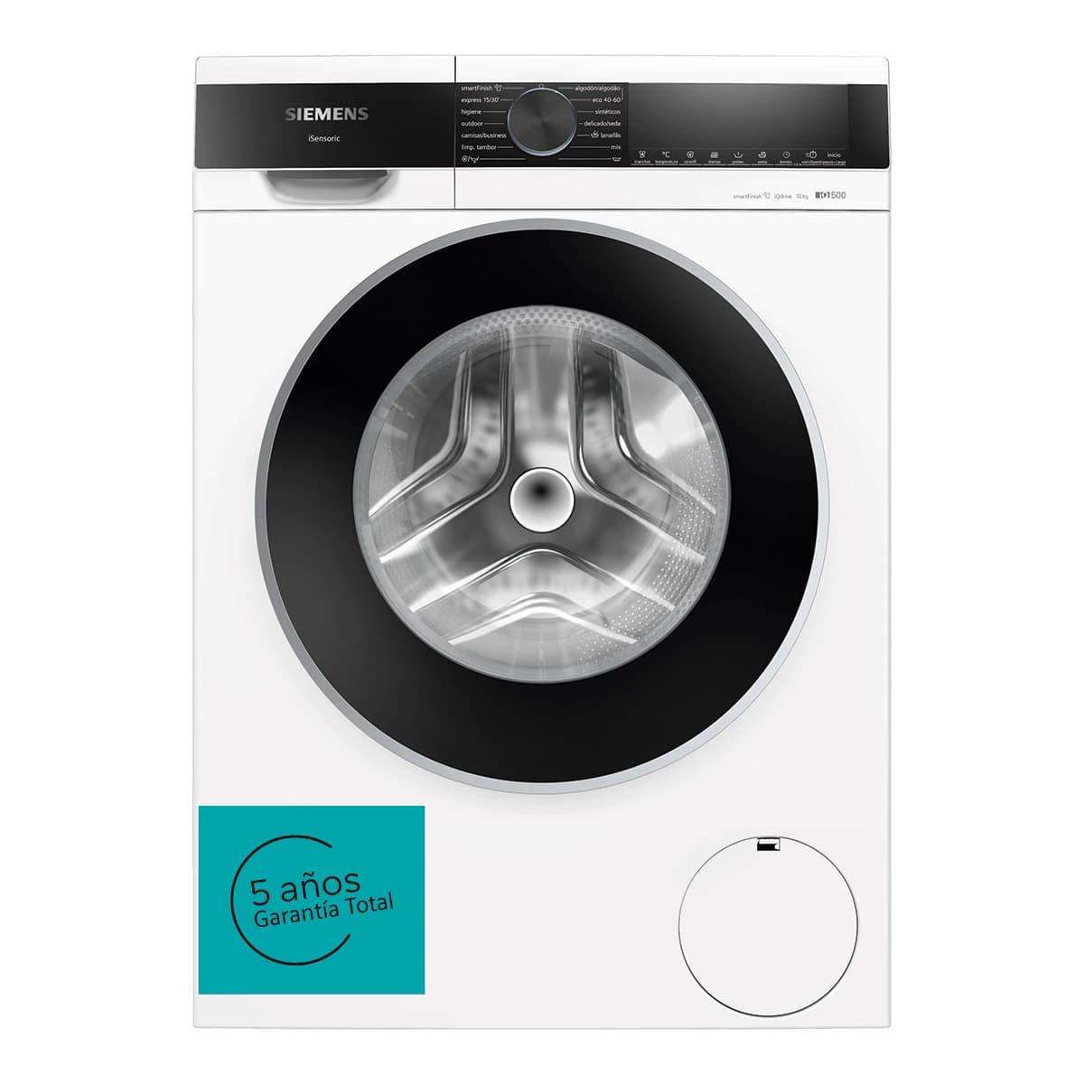 Imagen de Siemens iQ500 Lavadora 10 kg, 1.600 rpm 🧺 en OfertitasTOP