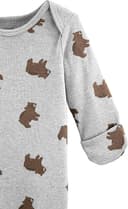 Thumbnail 2 de Simple Joys by Carter's 3-Pack Neutral Cotton Sleeper Gown 0 meses 👶