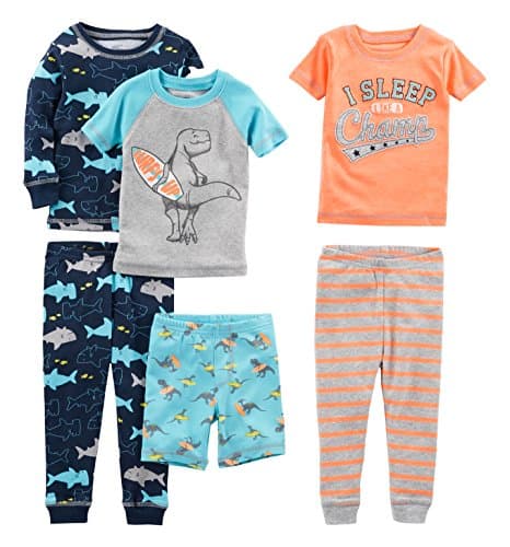 Imagen de Simple Joys by Carter's 6-Piece Juego de pijama 5 años 🧸 en OfertitasTOP