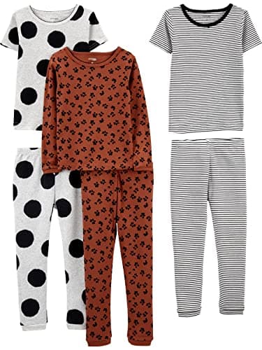 Imagen de Simple Joys by Carter's Set pijamas 6 piezas, 12 meses 👶 en OfertitasTOP