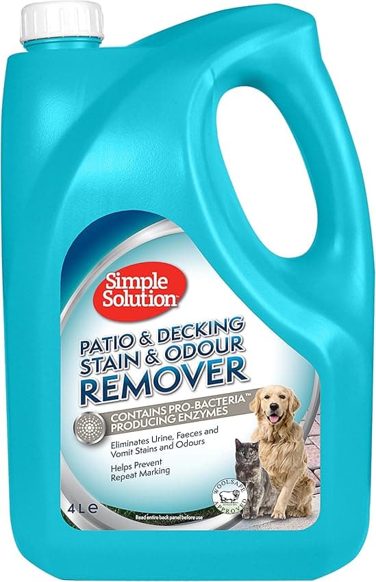 Imagen de Simple Solution Patio 90453-2p, Removedor de Olores y Manchas 🐾 en OfertitasTOP
