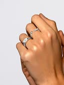 Thumbnail 3 de SINGULARU Anillo Letter Spark Plata, talla única 💍