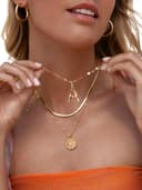 Thumbnail 4 de SINGULARU Charm Letter XL, colgante letra I en latón 18 Kt. 💍