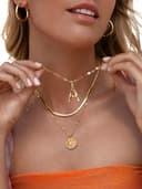 Thumbnail 4 de SINGULARU Charm Letter XL Letra G, baño de oro 18 kt 💍