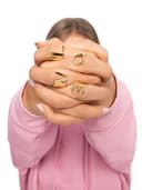 Thumbnail 6 de SINGULARU Letter Signet, anillo ajustable talla única 💍