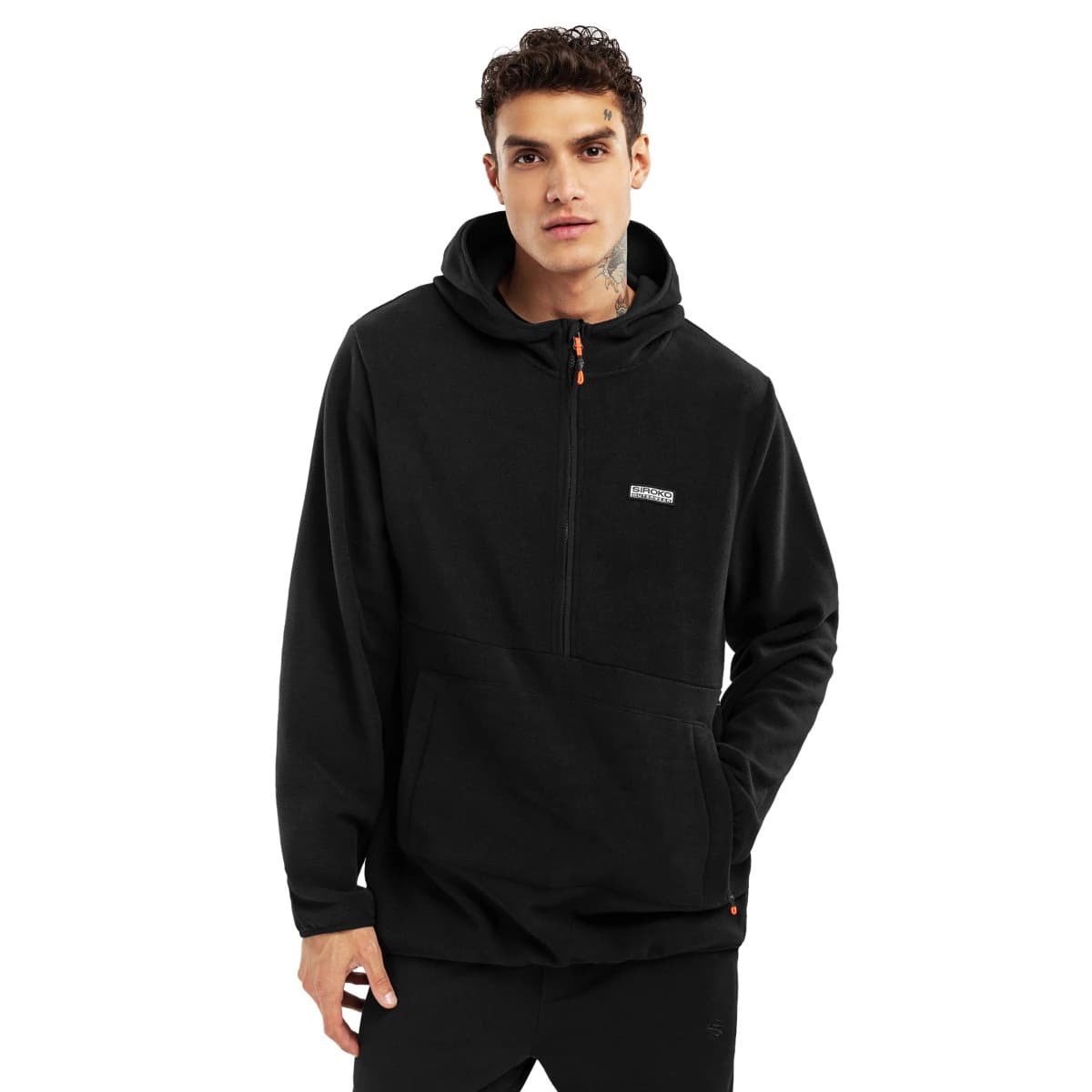Imagen de Siroko Avoriaz Sudadera polar con capucha para hombre 🧥 en OfertitasTOP