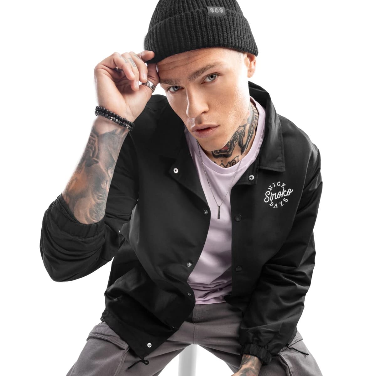 Imagen de Siroko - Chaqueta de Hombre Black Moon 🌙 Elegancia y Estilo en OfertitasTOP