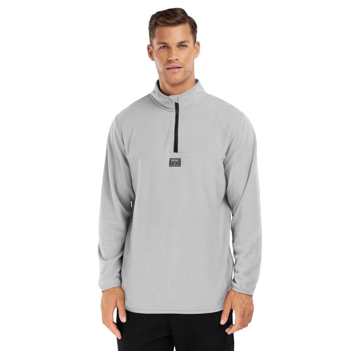 Imagen de Siroko Limestone: polar fino de hombre con algodón en OfertitasTOP