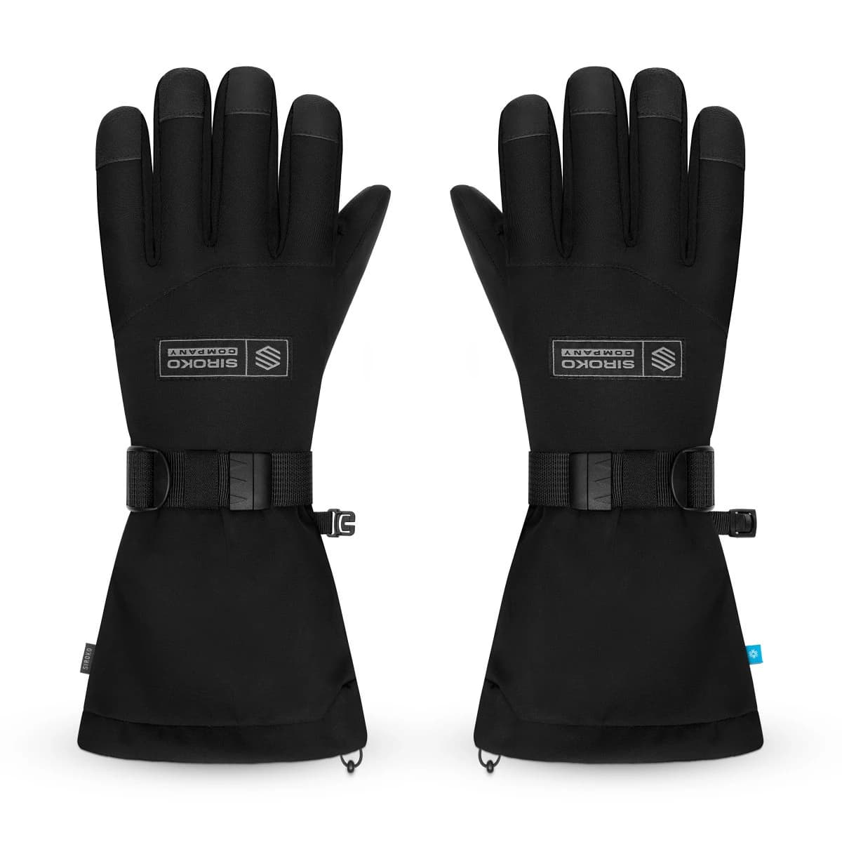 Imagen de Siroko Ultimate NOOK Black — guantes térmicos impermeables 🎿 en OfertitasTOP