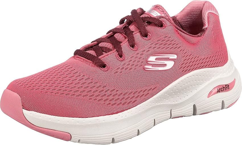 Imagen de Skechers Arch Fit Big Appeal Zapatillas Mujer 🌸 Rose Mesh en OfertitasTOP