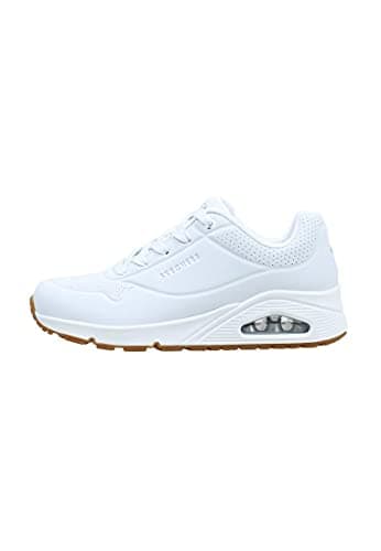 Imagen de Skechers Uno Zapatillas mujer White Durabuck 41 👟 en OfertitasTOP