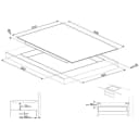 Thumbnail 1 de Smeg SI5632D Placa de Inducción 3 Zonas ⚫