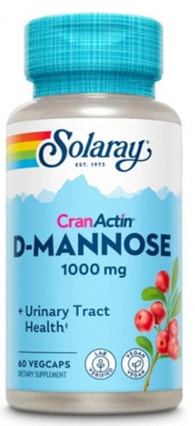 Imagen de Solaray Crananctin D-Manosa 60 cápsulas vegetarianas en OfertitasTOP