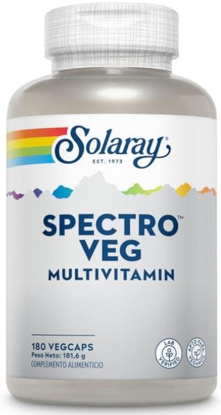 Imagen de Solaray Spectro Veg Multivitamin 180 cápsulas Multivitamínico en OfertitasTOP