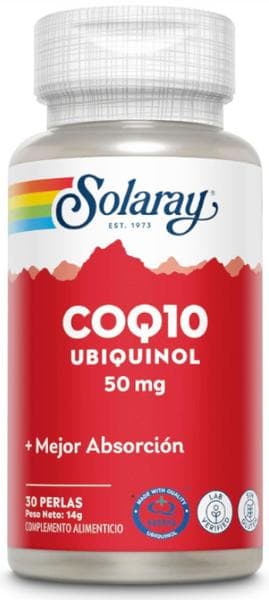 Imagen de Solaray Ubiquinol Co-Q10 50 mg - Suplemento Energía ⚡ en OfertitasTOP