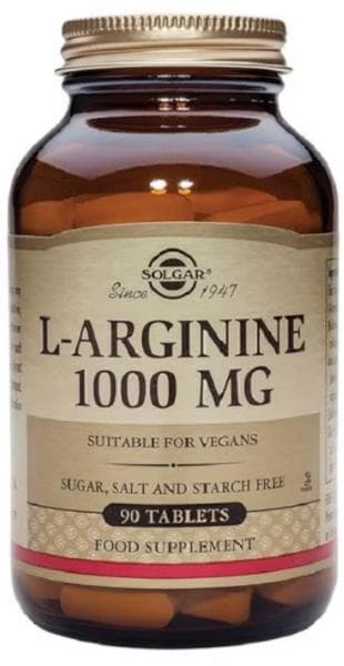 Imagen de Solgar L-Arginina 1000 mg 90 comprimidos 💊 en OfertitasTOP