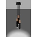 Thumbnail 2 de SOLLUX Bogart Nero NL.0148 lámpara de techo 🏮