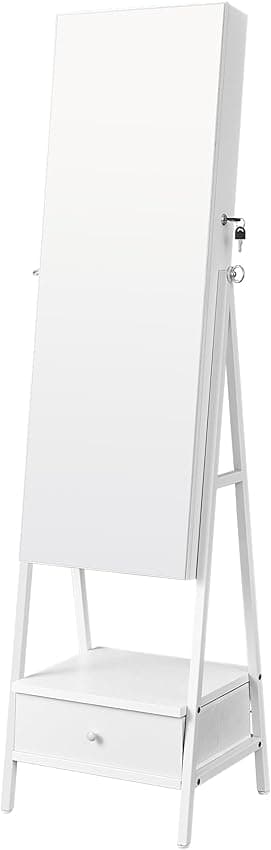 Imagen de SONGMICS JJC025W01 armario de joyas con espejo LED 🎁 en OfertitasTOP