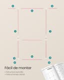 Thumbnail 5 de SONGMICS LLR401R01 Burro de ropa extensible 113–180 cm 👗