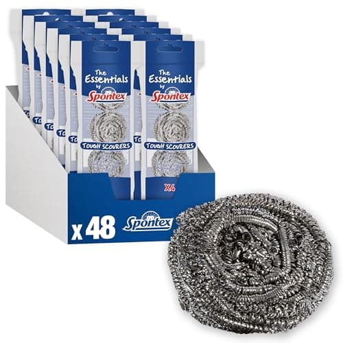 Imagen de Spontex Estropajos metálicos The Essentials 48 unidades 🧽 en OfertitasTOP