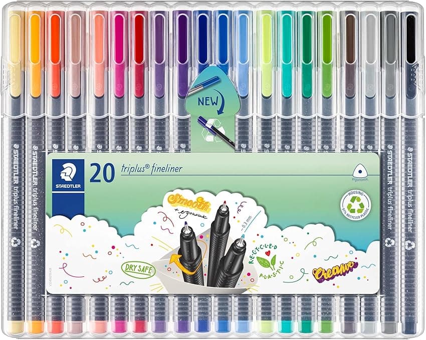 Imagen de Staedtler 334 Rotuladores 20 unidades, 0,3 mm en OfertitasTOP