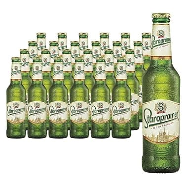 Imagen de Staropramen Premium - Cerveza Pilsner Checa 🍻 Caja de 24 en OfertitasTOP