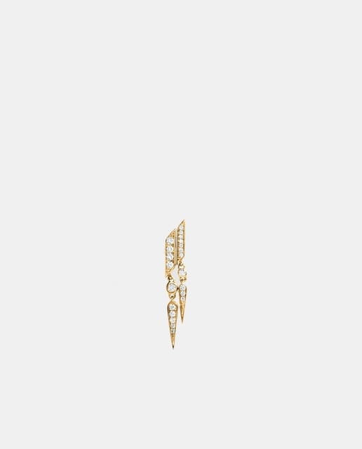 Imagen de STATEMENT pendientes Anyway de oro y diamantes ✨ en OfertitasTOP