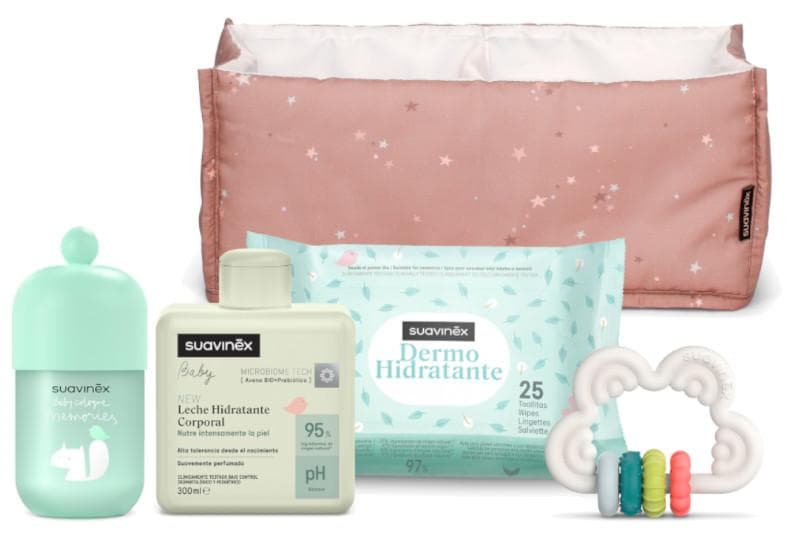 Imagen de Suavinex Canastilla Organizador Dreams Rosa — 4 productos 🧺 en OfertitasTOP