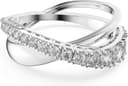 Thumbnail principal de Swarovski Anillo Twist Talla redonda, Blanco 💍