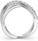 Thumbnail 3 de Swarovski Anillo Twist Talla redonda, Blanco 💍